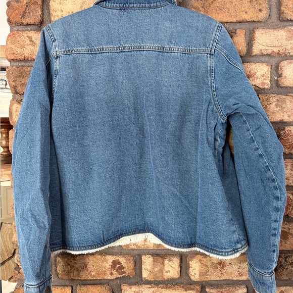 Woodrich Denim Sherpa Jacket - Picture 6 of 6